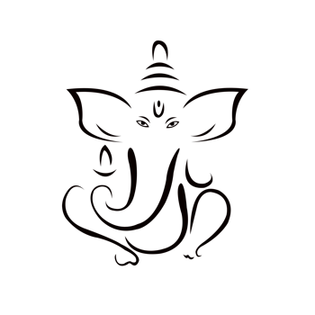 Blessings of Lord Ganesha art png