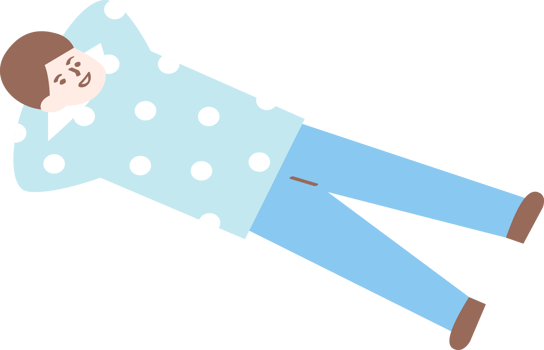 a man lay on the ground png