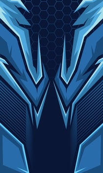 Abstract geometric pattern background for sublimation sports jersey vector