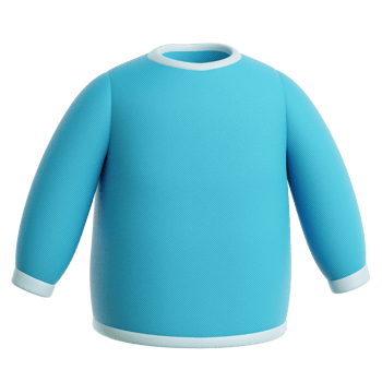 Sweater 3d Illustration png