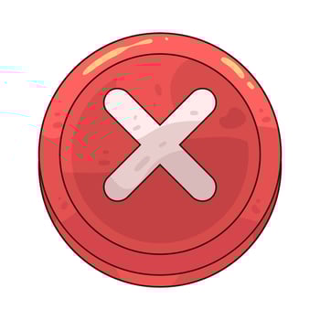 exit button illustration vector