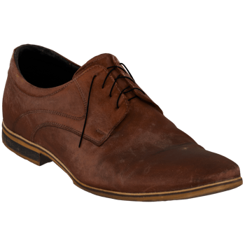 Render leather shoe with transparent background png