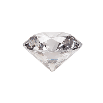 A stunning diamond showcasing its brilliant cut and sparkling facets, symbolizing luxury. png