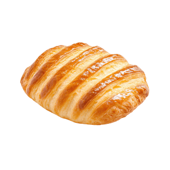 Delicious golden pastry with crispy layers, perfect for breakfast or snack time. png