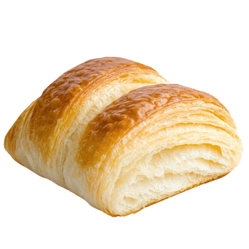Delicious golden croissant with a flaky, buttery texture, perfect for breakfast. png