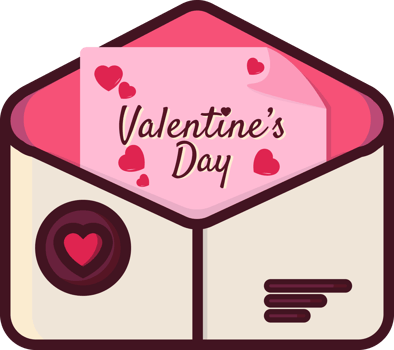 valentine day, love, love message, mail png
