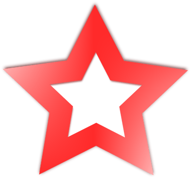 Pink star clipart png