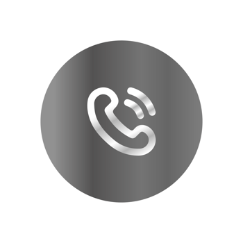 A phone icon on a black background png