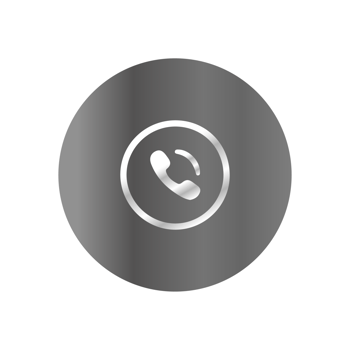 A phone icon on a black background png