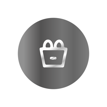 Shopping bag icon illustration png