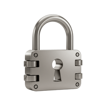 Security lock mechanism workshop close-up image industrial environment focused view protection concept png