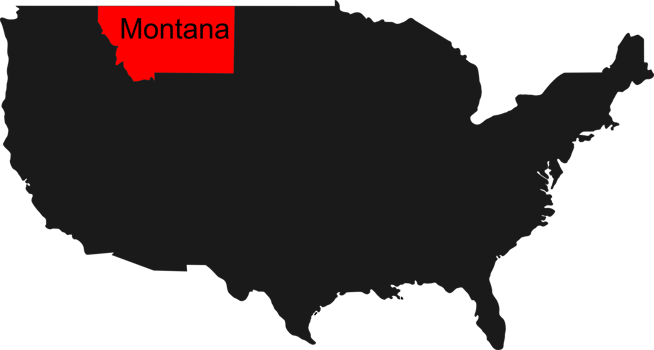 Montana pin map location GPS png