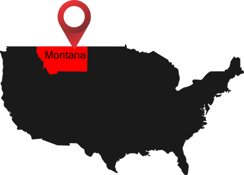 Montana pin map png