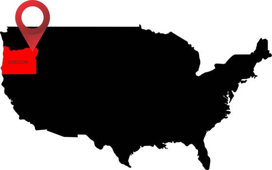 ORREGON pin map png