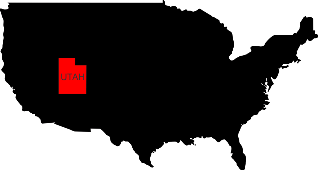 UTAH pin location png