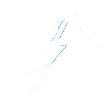 Lightning strikes in a stormy sky nature element digital art dramatic environment abstract viewpoint power concept png