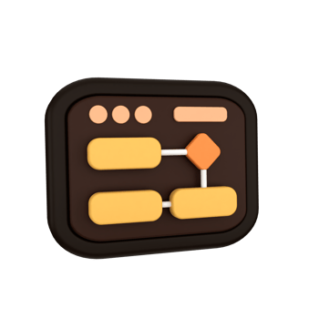 web algorithm 3d icon png