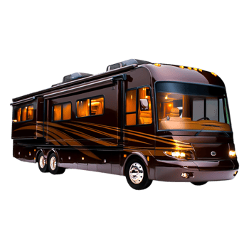 Luxurious Motor Home with Modern Design and Spacious Interior png