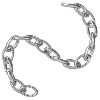a chain with a link on it png