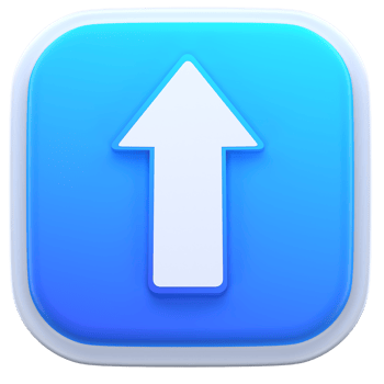 3d illustration up arrow png