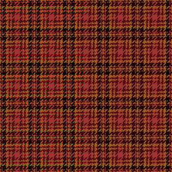 Stylish autumnal houndstooth pattern in warm, earthy tones. Perfect for fall fashion designs, textile prints, and website backgrounds. Creates a sophisticated and textured visual effect. vector