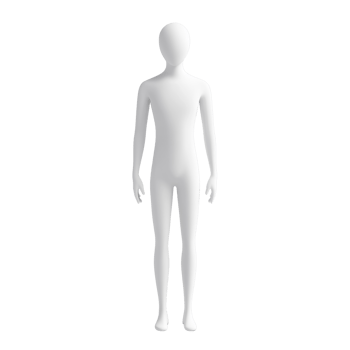 White Mannequin Model Standing Pose png