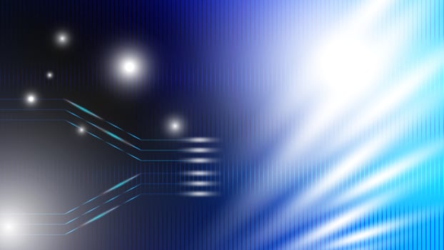 Abstract white and blue color, modern design stripes background with futuristic, glowing light, straight pattern. vector