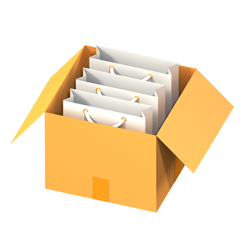 3d illustration package png