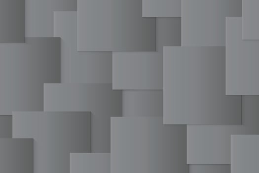 Square overlapping with shadow vector