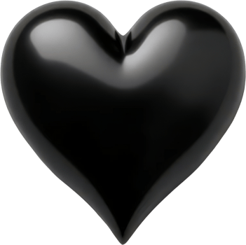 A Black Heart png