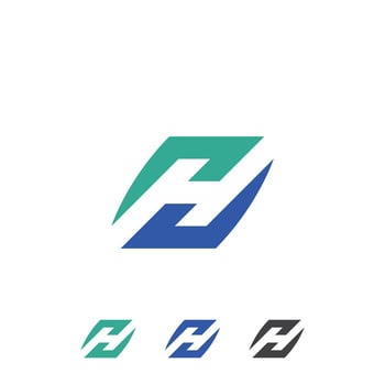 logo consisting of an abstract 'Z' and 'H' vector