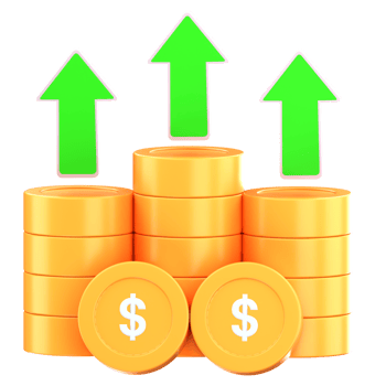 3d illustration business growth png