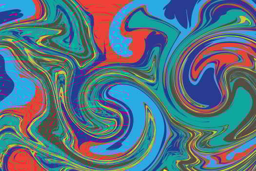 Colorful oil paint abstract background vector
