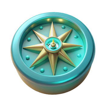 3D Model of a Compass Guidance, Navigation, Direction, Exploration, Travel, Journey, Adventure, Wayfinding, Orientation, Discovery png