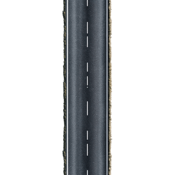 Asphalt Road Aerial View on transparent background. png
