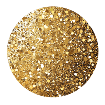 Golden Glitter Circle Sparkle Texture Background dots shiny light png