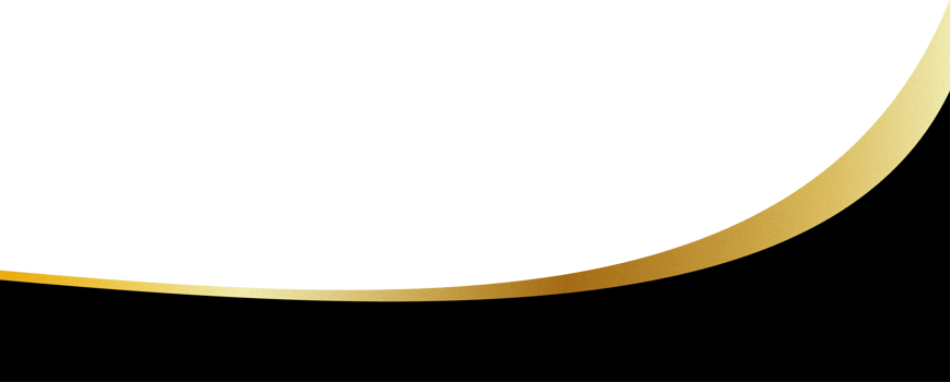 Black and Gold Curve Banner png