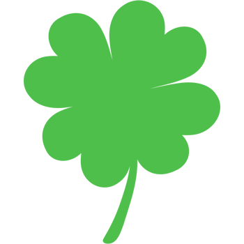 Four leaf clover St Patrick day png