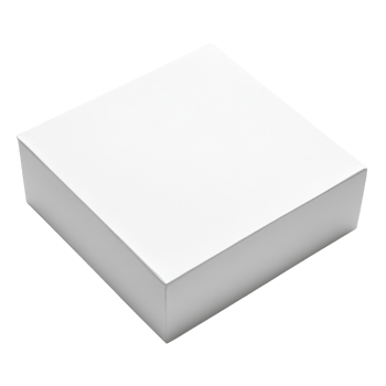 Minimalist square box on Transparent background ideal for packaging and storage solutions, Square isolated on background png