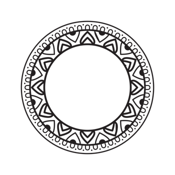 round Tribal Lace png