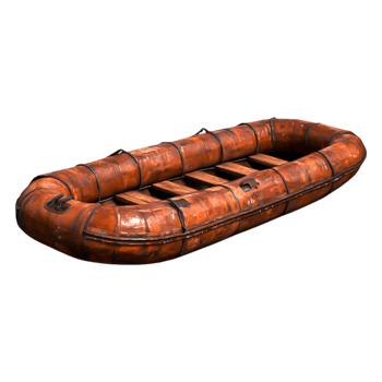 Rustic Lifeboat with Wooden Slats, Vintage Design and Texture png
