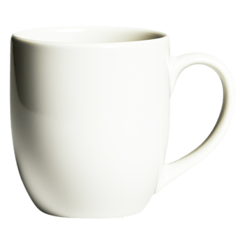 Simple White Coffee Mug on for Design png