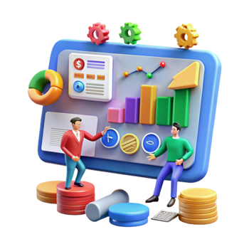 Data Analysis Visualizing Growth Financial Success png