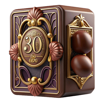 30th Anniversary Commemorative Chocolate Box png