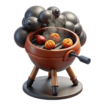 Smoky Grill Outdoor Cooking Fun png
