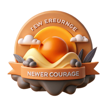 New Courage A Sunset Landscape png