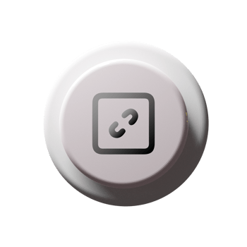 A button with a link icon on it png