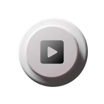 A button with a play button on it flat png