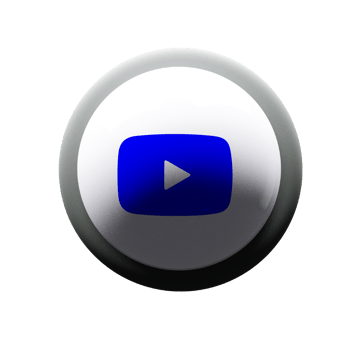 Youtube button blue png