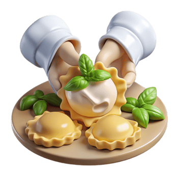 Homemade Ravioli A Culinary Delight png